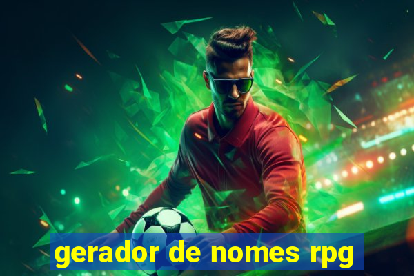 gerador de nomes rpg